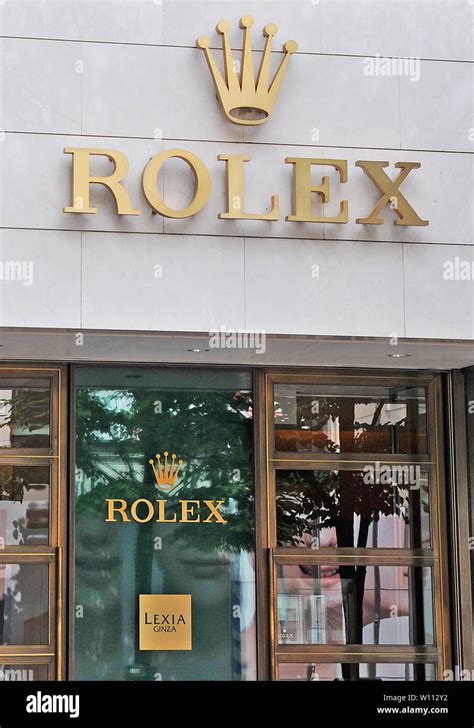 rolex boutique ginza namikidori